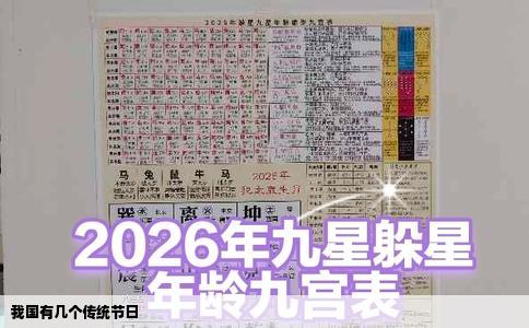 我国有几个传统节日