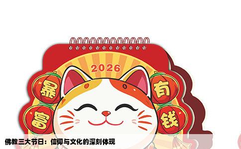 佛教三大节日：信仰与文化的深刻体现