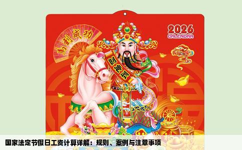 国家法定节假日工资计算详解：规则、案例与注意事项