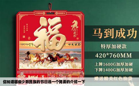 你知道哪些少数民族的节日选一个简要的介绍一下