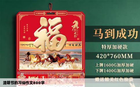 清明节的习俗作文800字